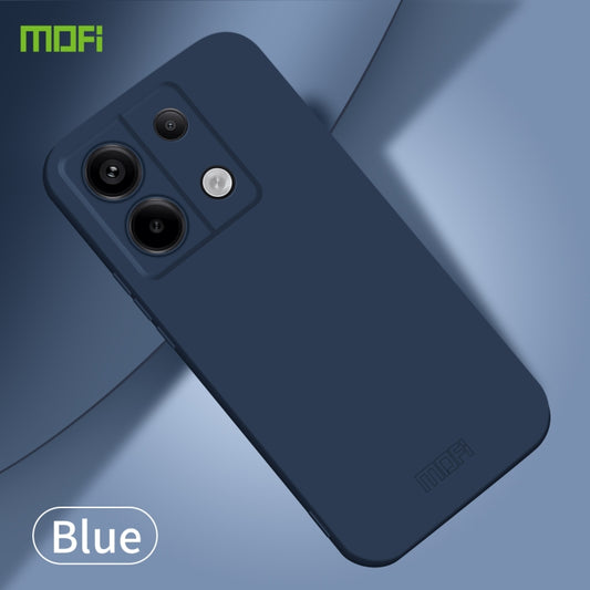 For Xiaomi Redmi Note 13 Pro 5G MOFI Qin Series Skin Feel All-inclusive PC Phone Case(Blue) by MOFI