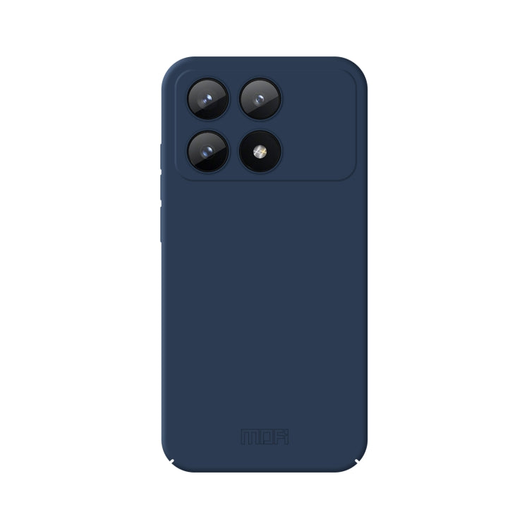 For Xiaomi Redmi K70E MOFI Qin Series Skin Feel All-inclusive PC Phone Case(Blue) - Xiaomi Cases by MOFI | Online Shopping UK | buy2fix