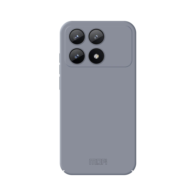 For Xiaomi Redmi K70E MOFI Qin Series Skin Feel All-inclusive PC Phone Case(Gray) - Xiaomi Cases by MOFI | Online Shopping UK | buy2fix