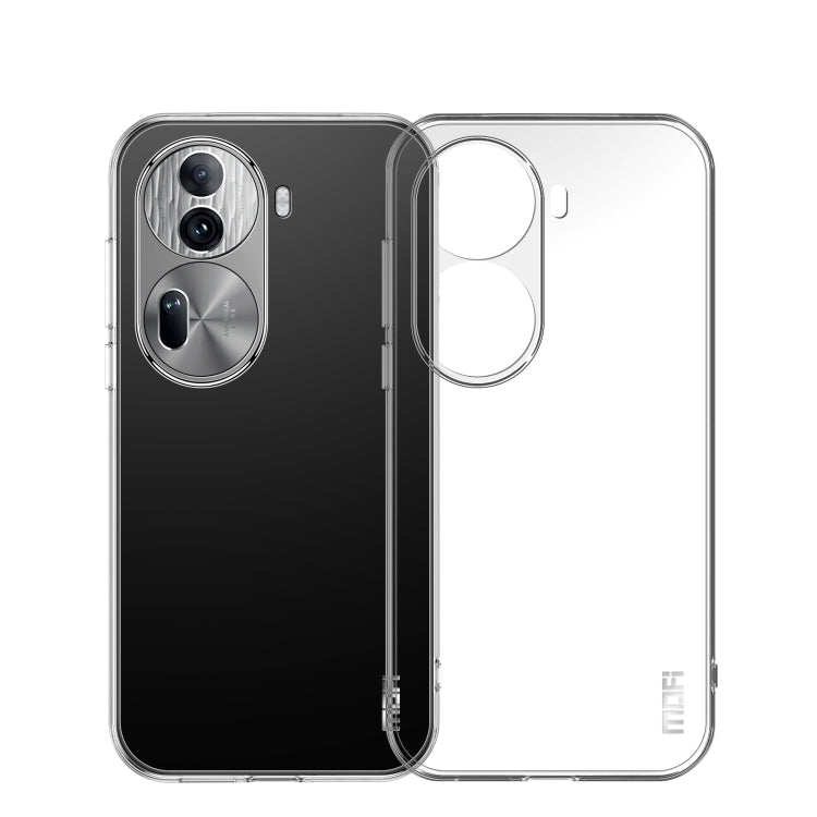 For OPPO Reno11 China MOFI Ming Series Ultra-thin TPU Phone Case(Transparent) - OPPO Cases by MOFI | Online Shopping UK | buy2fix