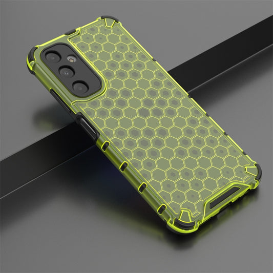 For Samsung Galaxy A05s Shockproof Honeycomb Phone Case(Green) by buy2fix