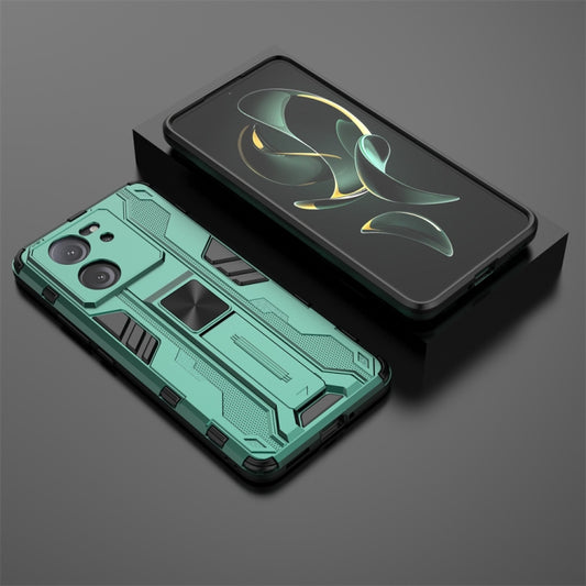 For Xiaomi 13T Pro Supersonic Armor PC Hybrid TPU Phone Case(Green) by buy2fix