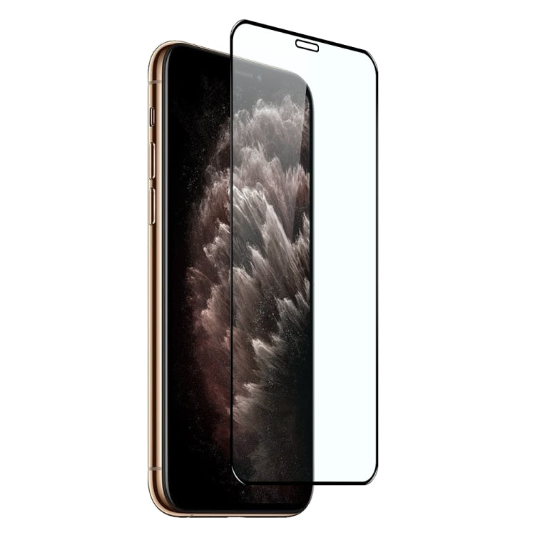 For iPhone 11 Pro / X / XS NORTHJO A++ Screen Protector Full Glue Silk Printing Tempered Glass Film(Black) - iPhone 11 Pro Tempered Glass by NORTHJO | Online Shopping UK | buy2fix