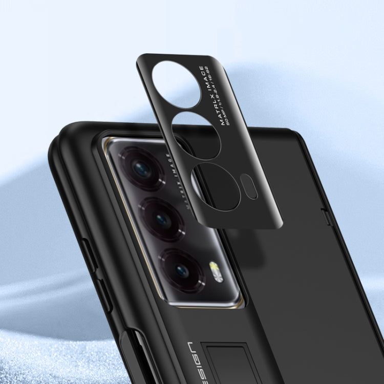 For Honor Magic Vs2 Skin-sensitive Case-film Integral Hinge Shockproof Phone Case(Purple) - Honor Cases by buy2fix | Online Shopping UK | buy2fix