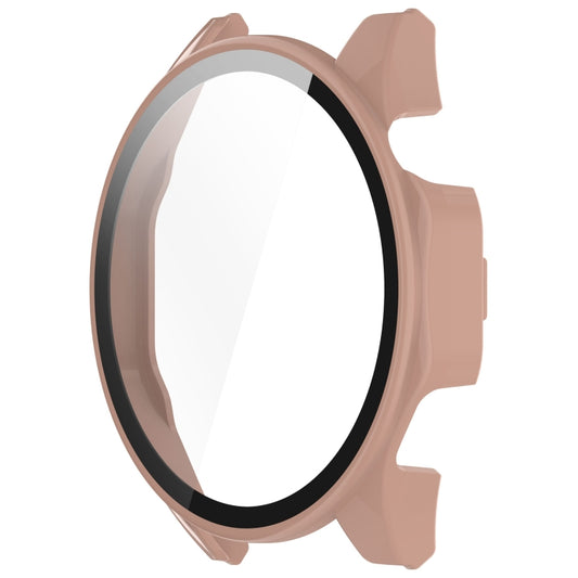 For Huawei Watch GT4 46mm PC+Tempered Glass Integrated Smart Watch Case(Pink) by buy2fix