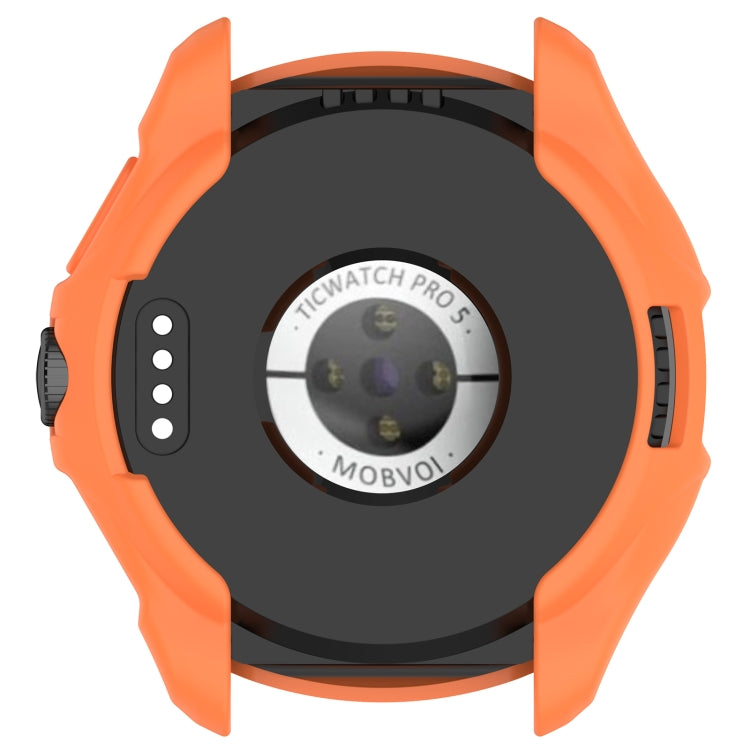 For Ticwatch Pro 5 Armored Semi-Enclosed TPU Watch Protective Case(Starlight Color) - Watch Case by buy2fix | Online Shopping UK | buy2fix