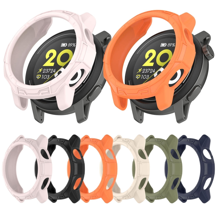 For COROS Pace 3 Armored Semi-Enclosed TPU Watch Protective Case(Orange) - Watch Case by buy2fix | Online Shopping UK | buy2fix