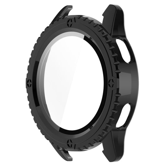 For Xiaomi Watch S3 PC + Tempered Film Integrated Watch Protective Case(Black) by buy2fix