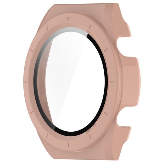 For Xiaomi Watch H1 PC + Tempered Film Integrated Watch Protective Case(Pink) by buy2fix