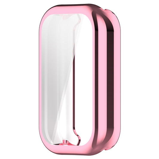 For Redmi Band 2 Full Package TPU Electroplated Watch Protective Case(Pink) by buy2fix