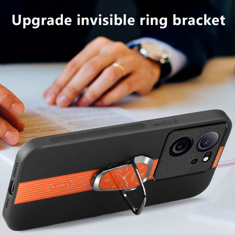 For Xiaomi Redmi K60 Ultra Magnetic Litchi Leather Back Phone Case with Holder(Green) by buy2fix