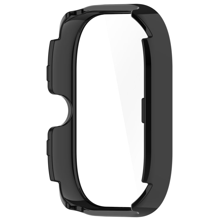 For Redmi Watch 4 Tempered Film Integrated PC Watch Protective Case(Black) - Watch Cases by buy2fix | Online Shopping UK | buy2fix