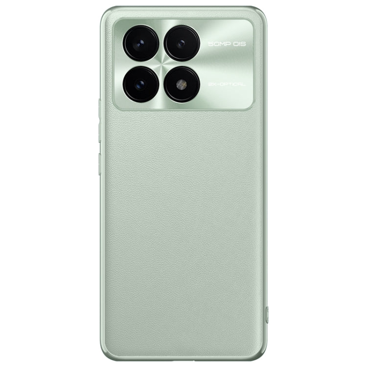 For Xiaomi Redmi K70 Pro Plain-leather All-inclusive Shockproof Phone Case(Black) - Xiaomi Cases by buy2fix | Online Shopping UK | buy2fix