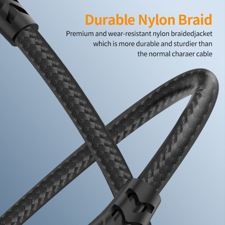 ENKAY PD100W 4-in-1 USB-A / Type-C to Type-C / 8 Pin Multifunction Fast Charging Cable with E-Marker, Cable Length:2m by ENKAY