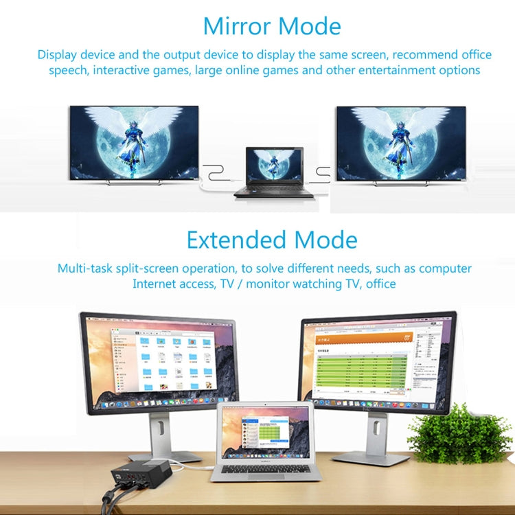 WAVLINK WL-UG39DK3 Fast Charging Gigabit Ethernet Dual Display Video Dock USB 3.0 Hub, Plug:EU Plug - by WAVLINK | Online Shopping UK | buy2fix