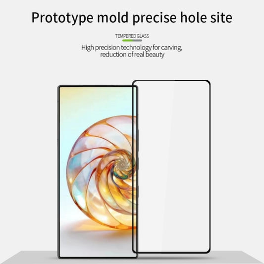 For ZTE nubia Z60 Ultra PINWUYO 9H 2.5D Full Screen Tempered Glass Film(Black) by PINWUYO
