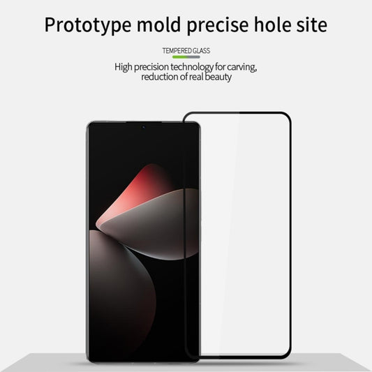 For Meizu 21 Pro MOFI 9H 2.5D Full Screen Tempered Glass Film(Black) by MOFI