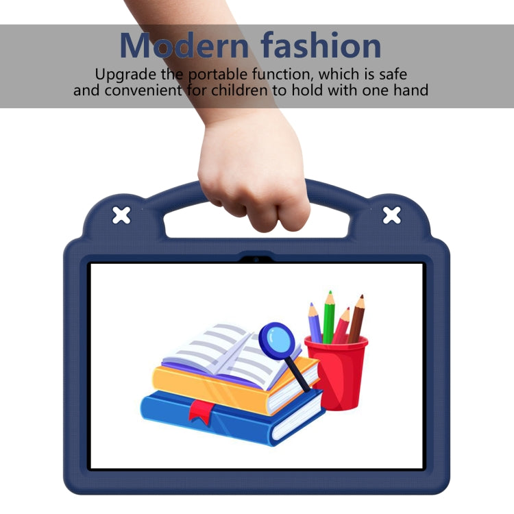 For TCL Tab 10 Gen2 10.36 2023 Handle Kickstand Children EVA Shockproof Tablet Case(Navy Blue) - Others by buy2fix | Online Shopping UK | buy2fix