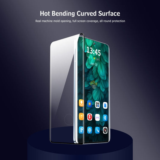 For OnePlus 13 ENKAY Hat-Prince 3D Hot Bending Side Glue Tempered Glass Full Film by ENKAY