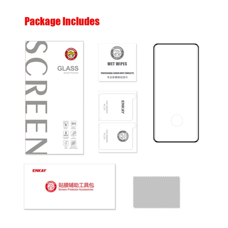 For OnePlus 13 ENKAY Hat-Prince 3D Hot Bending Side Glue Tempered Glass Full Film - OnePlus Tempered Glass by ENKAY | Online Shopping UK | buy2fix