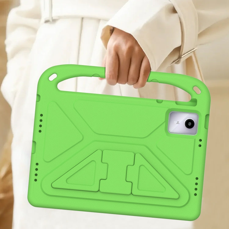 For Lenovo Tab P12 / Xiaoxin Pad Pro 12.7 Handle EVA Shockproof Tablet Case with Holder(Green) by buy2fix