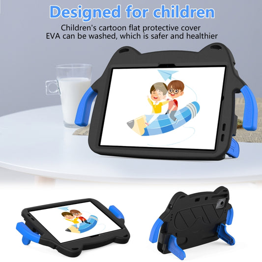 For Lenovo Xiaoxin Pad 2024/Tab M11 Ice Baby EVA Shockproof Hard PC Tablet Case(Black+Blue) by buy2fix