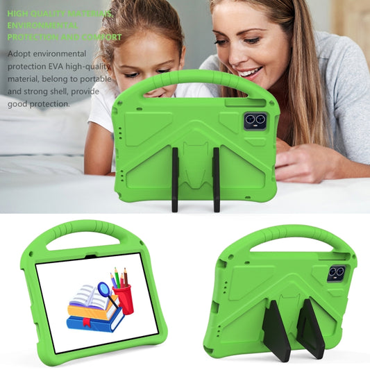 For Blackview Tab 80 10.1 2023 EVA Shockproof Tablet Case with Holder(Green) by buy2fix