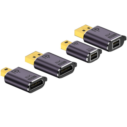 DP1.4 Male to DP 1.4 Female Adapter 8K 60Hz HD Video Transmission Expanding by buy2fix