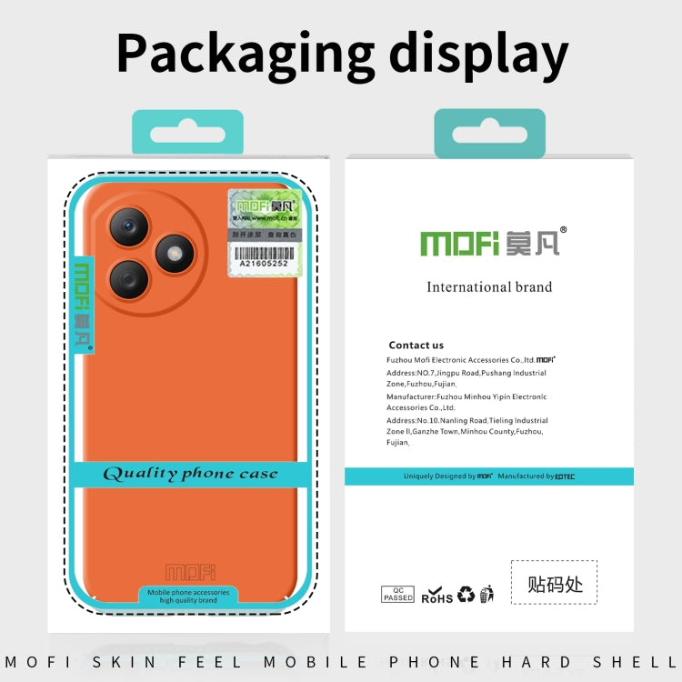 For Honor Magic6 MOFI Qin Series Skin Feel All-inclusive PC Phone Case(Green) by MOFI