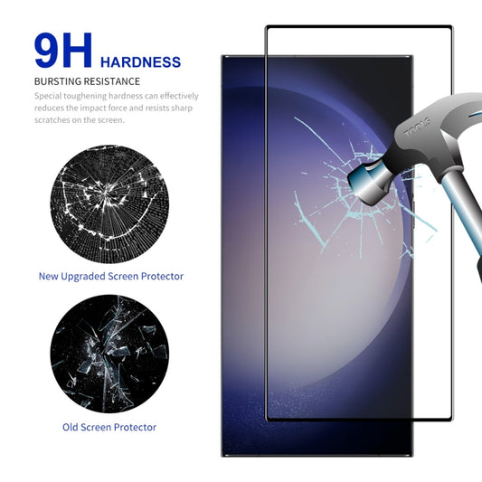 For Samsung Galaxy S24 Ultra 5G ENKAY Hat-Prince 0.18mm High Aluminum-silicon Tempered Glass Film, Support Ultrasonic Fingerprint Unclock by ENKAY