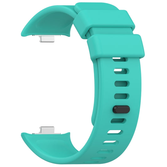 For Redmi Watch 4 Solid Color Silicone Sports Watch Band(Teal) by buy2fix