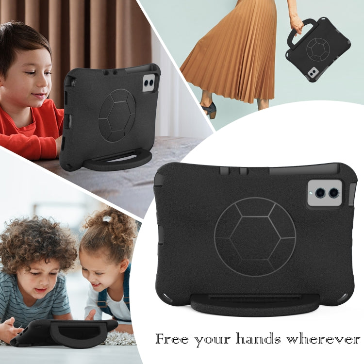 For Samsung Galaxy Tab S7 11 T870/T875 2020 Handle Football Shaped EVA Shockproof Tablet Case(Black) by buy2fix