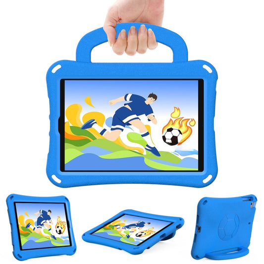For iPad mini 5 / 4 / 3 /2 / 1 Handle Football Shaped EVA Shockproof Tablet Case(Blue) - iPad mini (2019) / mini 5 Cases by buy2fix | Online Shopping UK | buy2fix