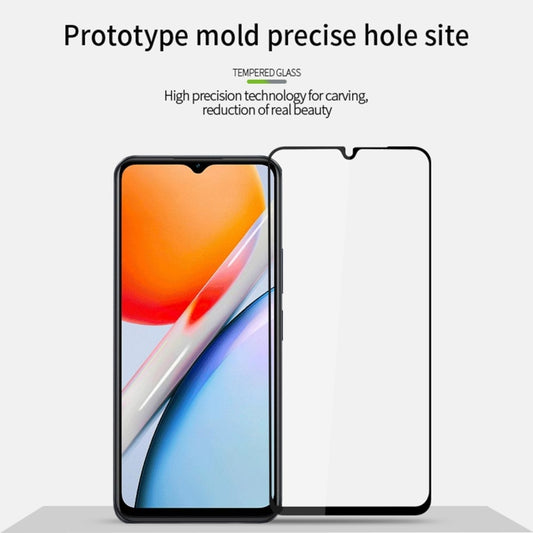 For vivo G2 MOFI 9H 2.5D Full Screen Tempered Glass Film(Black) by MOFI