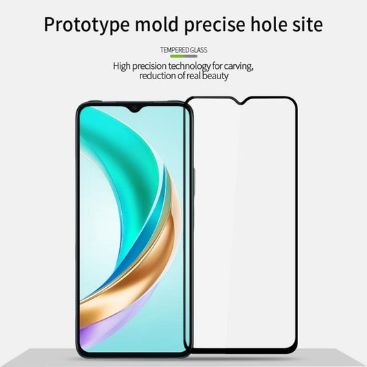 For Honor X6b PINWUYO 9H 2.5D Full Screen Tempered Glass Film(Black) by PINWUYO