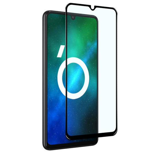 For Samsung Galaxy A14 4G/5G NORTHJO A++ Screen Protector Full Glue Silk Printing Tempered Glass Film(Black) - Galaxy Tempered Glass by NORTHJO | Online Shopping UK | buy2fix