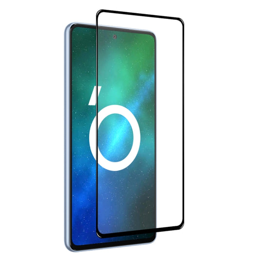 For Samsung Galaxy A53 5G NORTHJO A++ Screen Protector Full Glue Silk Printing Tempered Glass Film(Black) - Galaxy Tempered Glass by NORTHJO | Online Shopping UK | buy2fix