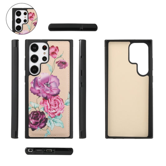 For Samsung Galaxy S23+ 5G Flower Multi-functional Crossbody Zipper Wallet Leather Phone Case(Yellow) - Galaxy S23+ 5G Cases by buy2fix | Online Shopping UK | buy2fix