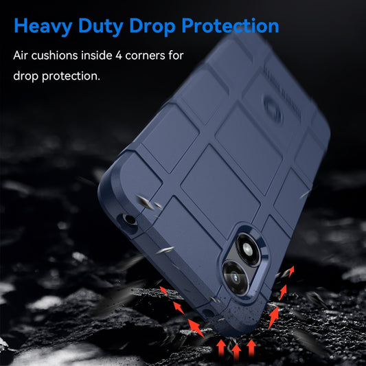 For Motorola Moto G Play 2024 Full Coverage Shockproof TPU Phone Case(Blue) by buy2fix