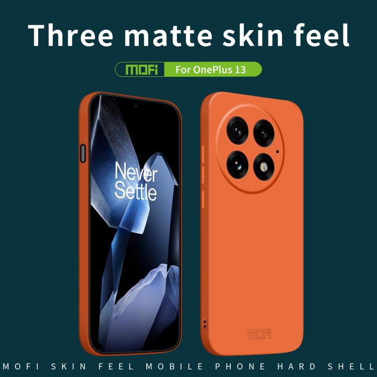 For OnePlus 13 MOFI Qin Series Skin Feel All-inclusive PC Phone Case(Gray) - OnePlus Cases by MOFI | Online Shopping UK | buy2fix