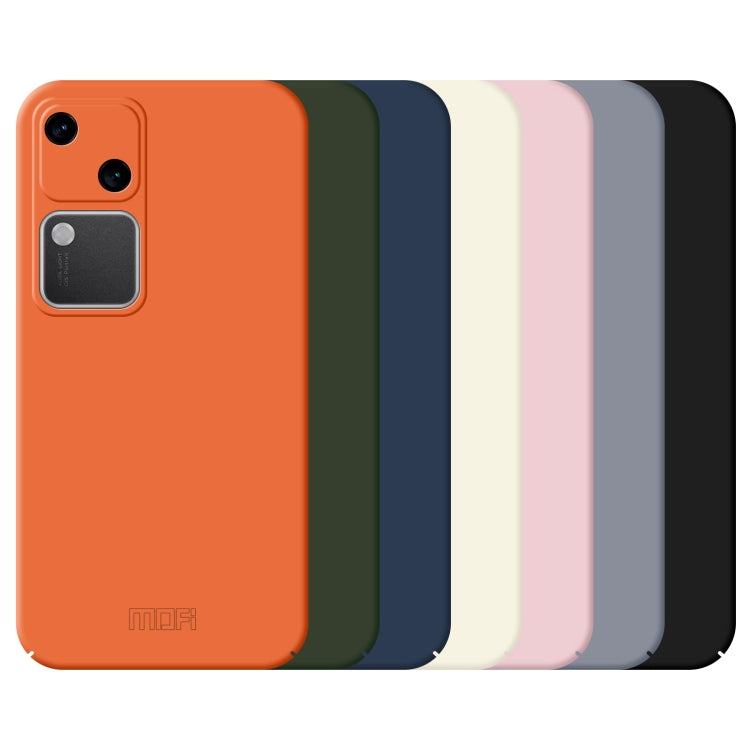 For vivo S18 MOFI Qin Series Skin Feel All-inclusive PC Phone Case(Orange) - vivo Cases by MOFI | Online Shopping UK | buy2fix