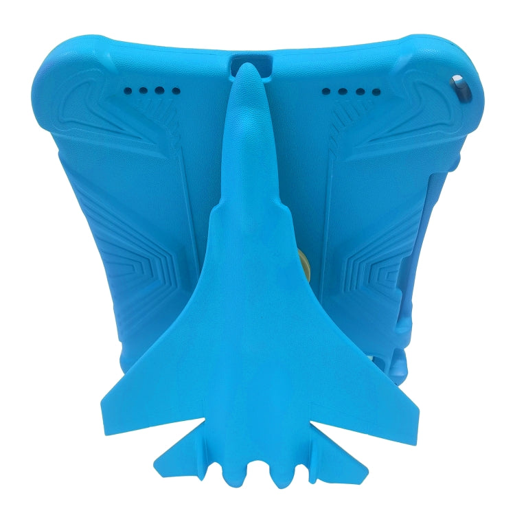 For iPad Pro 11 2020 / 2021 / 2022 360 Rotation Aircraft Holder EVA Shockproof Tablet Case(Blue) - iPad Pro 11 (2022/2021) Cases by buy2fix | Online Shopping UK | buy2fix
