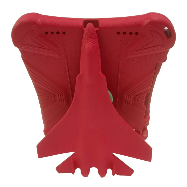 For iPad Pro 11 2020 / 2021 / 2022 360 Rotation Aircraft Holder EVA Shockproof Tablet Case(Red) - iPad Pro 11 (2022/2021) Cases by buy2fix | Online Shopping UK | buy2fix
