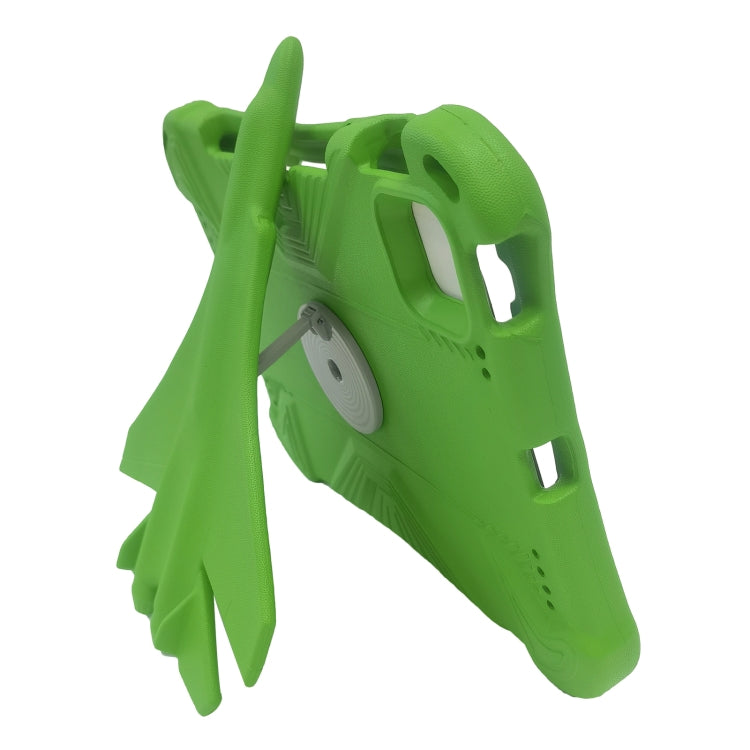 For iPad Pro 11 2020 / 2021 / 2022 360 Rotation Aircraft Holder EVA Shockproof Tablet Case(Green) - iPad Pro 11 (2022/2021) Cases by buy2fix | Online Shopping UK | buy2fix