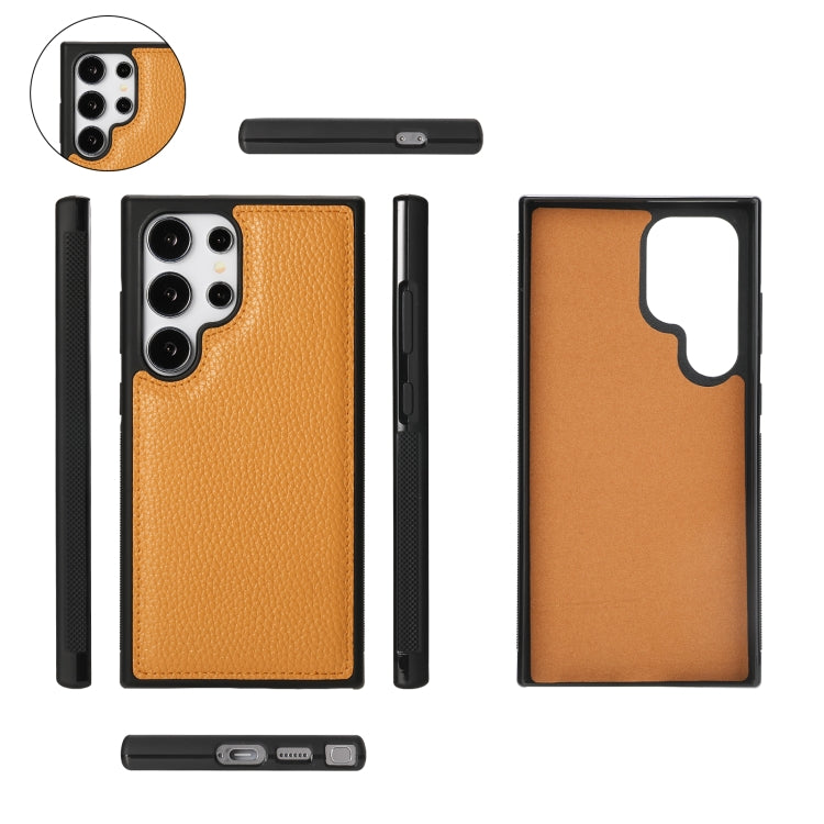 For Samsung Galaxy S24 5G Crossbody Multi-functional Zipper Wallet Litchi Leather Phone Case(Orange) - Galaxy S24 5G Cases by buy2fix | Online Shopping UK | buy2fix