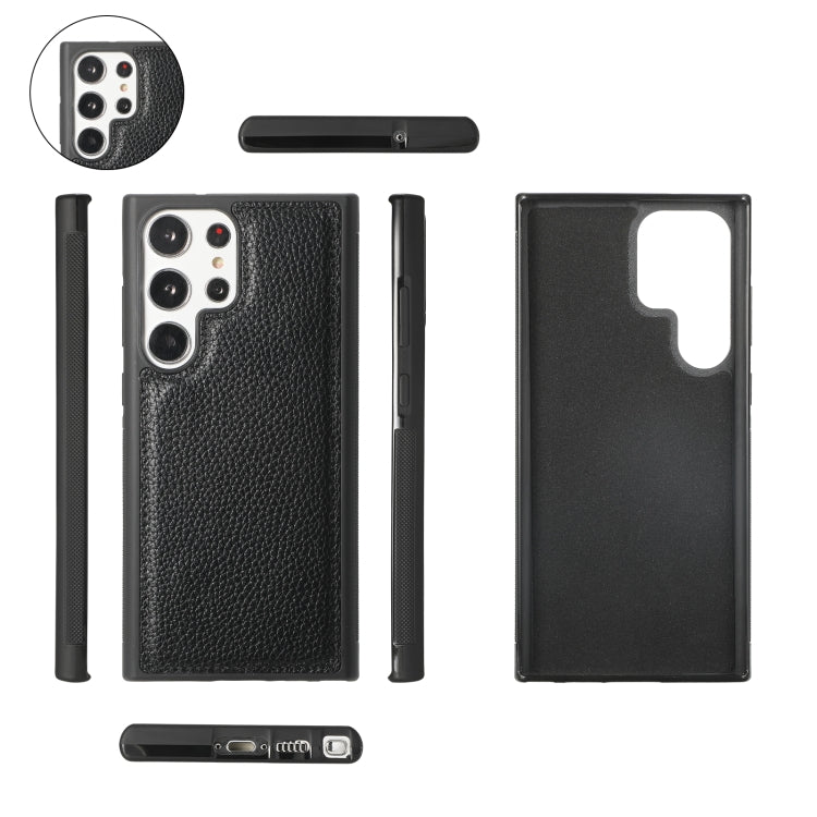 For Samsung Galaxy S23 5G Crossbody Multi-functional Zipper Wallet Litchi Leather Phone Case(Black) - Galaxy S23 5G Cases by buy2fix | Online Shopping UK | buy2fix