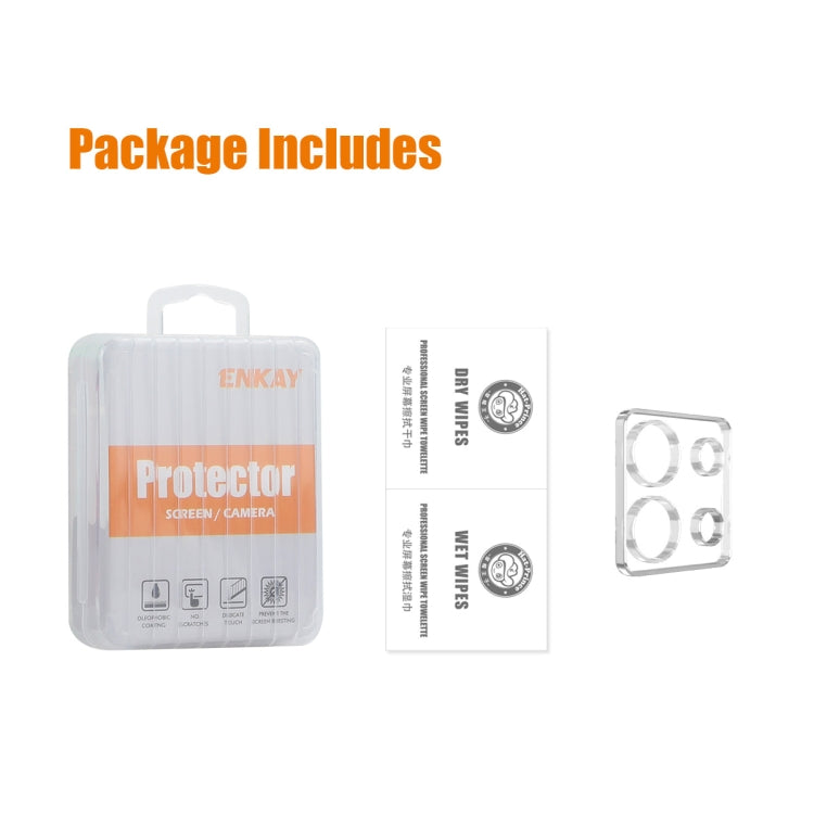 For Xiaomi Redmi Note 13 5G ENKAY Hat-Prince 9H Rear Camera Lens Tempered Glass Film(Transparent) - by ENKAY | Online Shopping UK | buy2fix