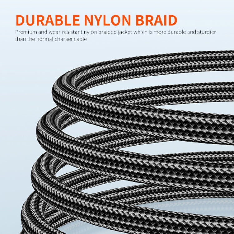 ENKAY 3A Elbow Reversible USB to Elbow Type-C Fast Charging Data Cable, Length:1m by ENKAY