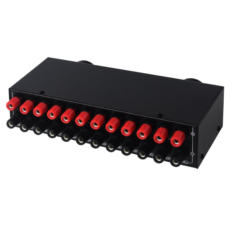 B071 4 Input 2 Output or 2 In 4 Out Power Amplifier Speaker Selector Switcher - by buy2fix | Online Shopping UK | buy2fix