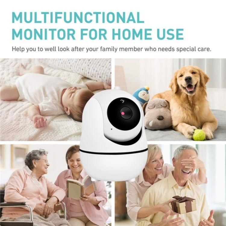 SM32PTA Two-Way Audio Night Vision Surveillance Camera 3.5 inch Baby Monitor(AU Plug) by buy2fix